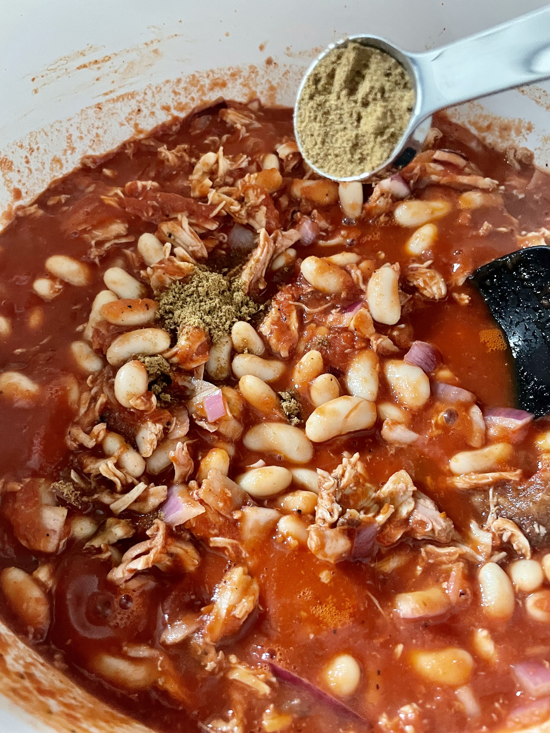 Smoked Chicken Chili » Djalali Cooks