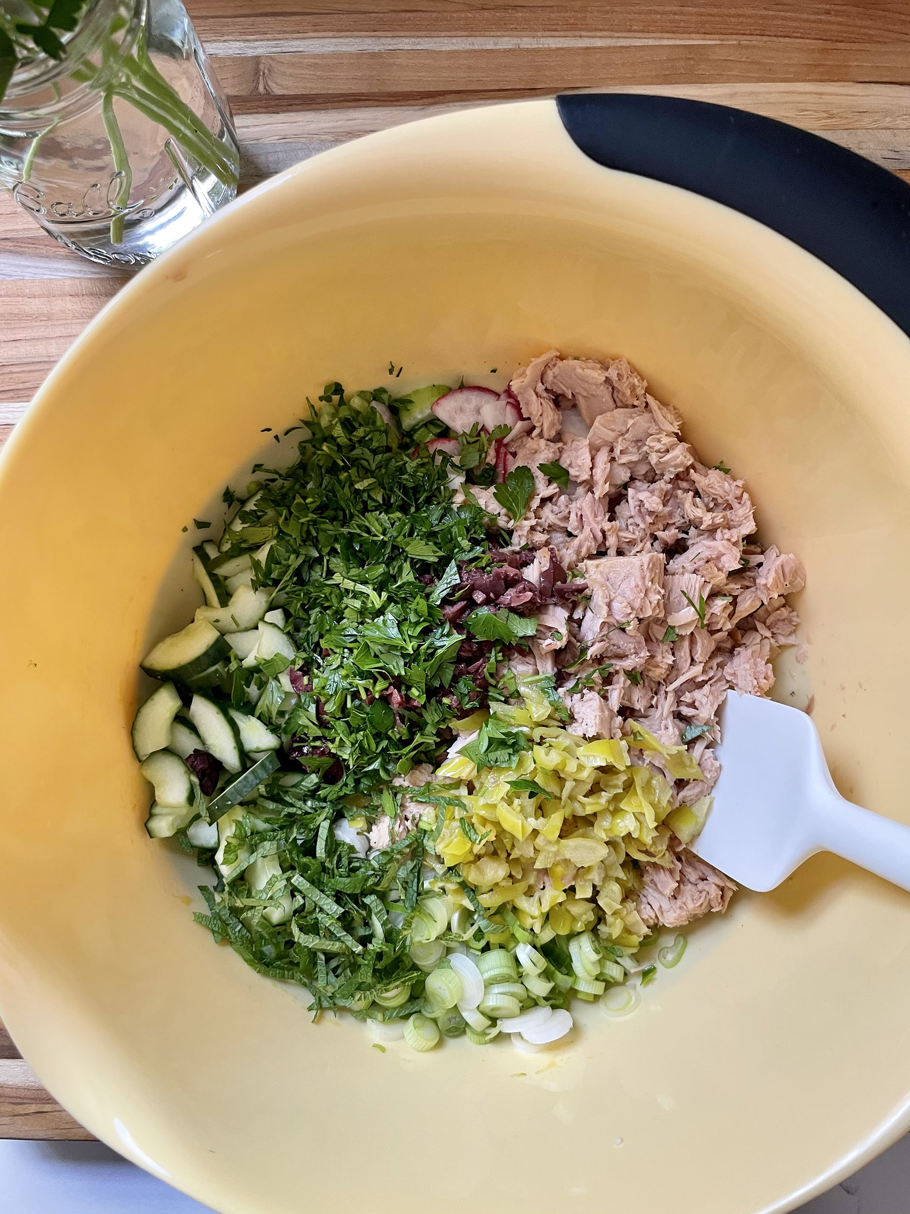 Mediterranean Tuna Salad with Pasta » Djalali Cooks