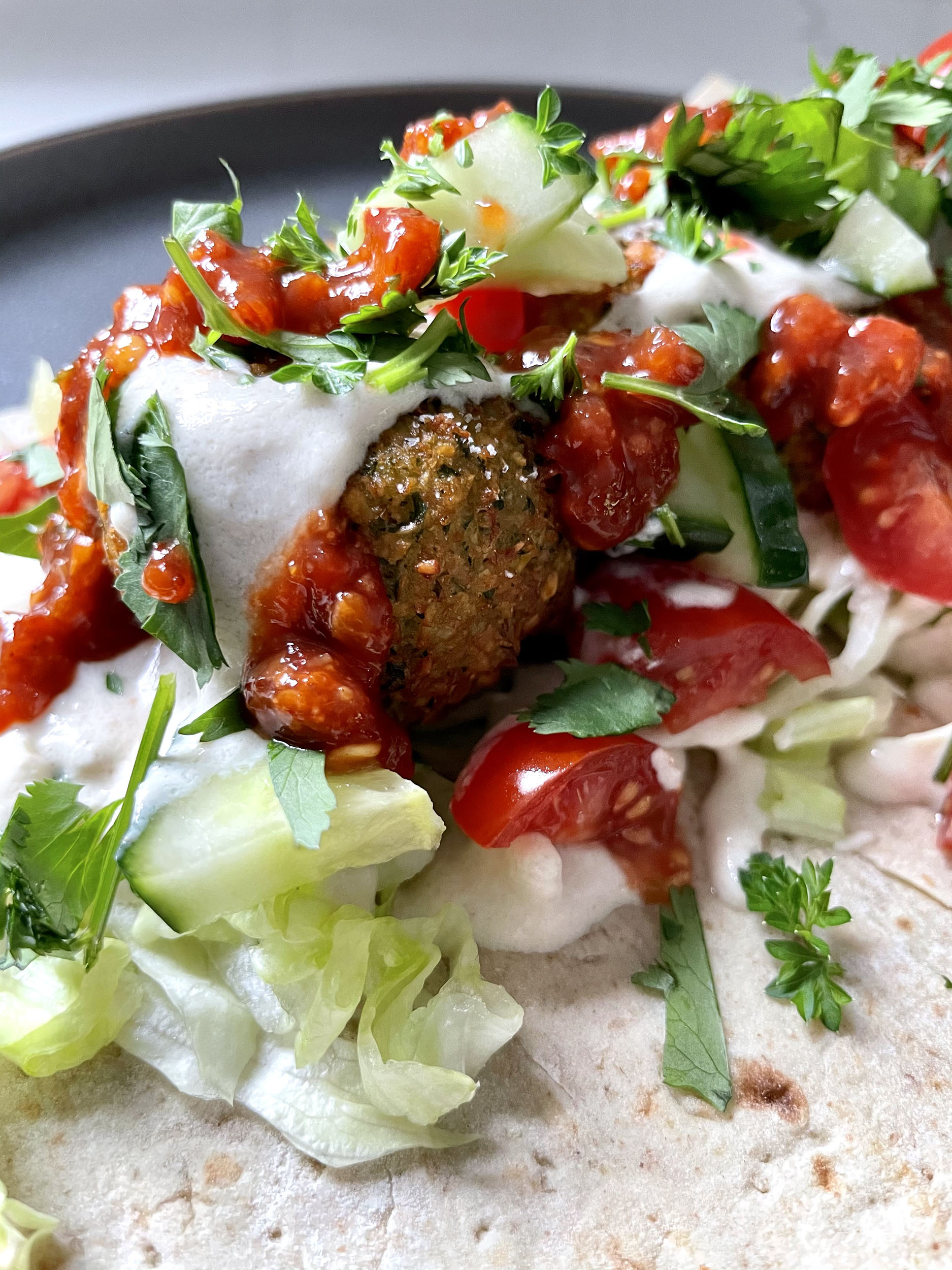 Slotted Ladle Spoon for Frying Falafel