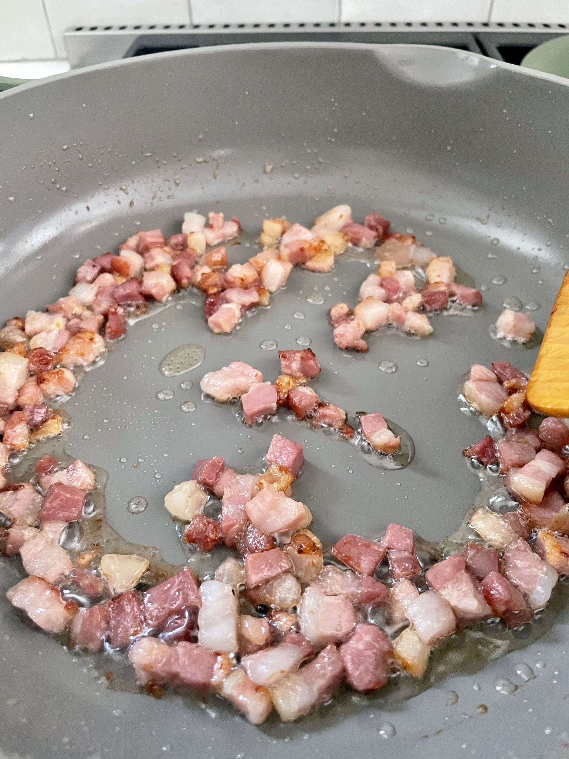 Breakfast Hash with Pancetta » Djalali Cooks a Simple OnePan Recipe