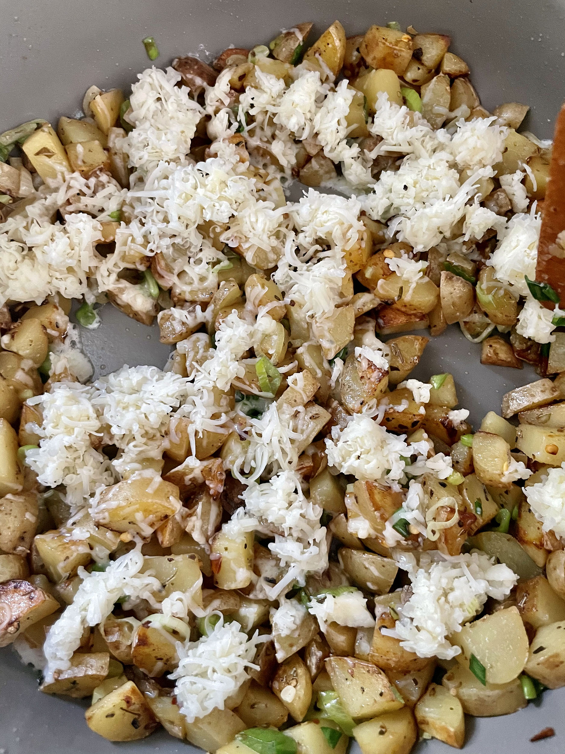 Breakfast Hash with Pancetta » Djalali Cooks a Simple OnePan Recipe