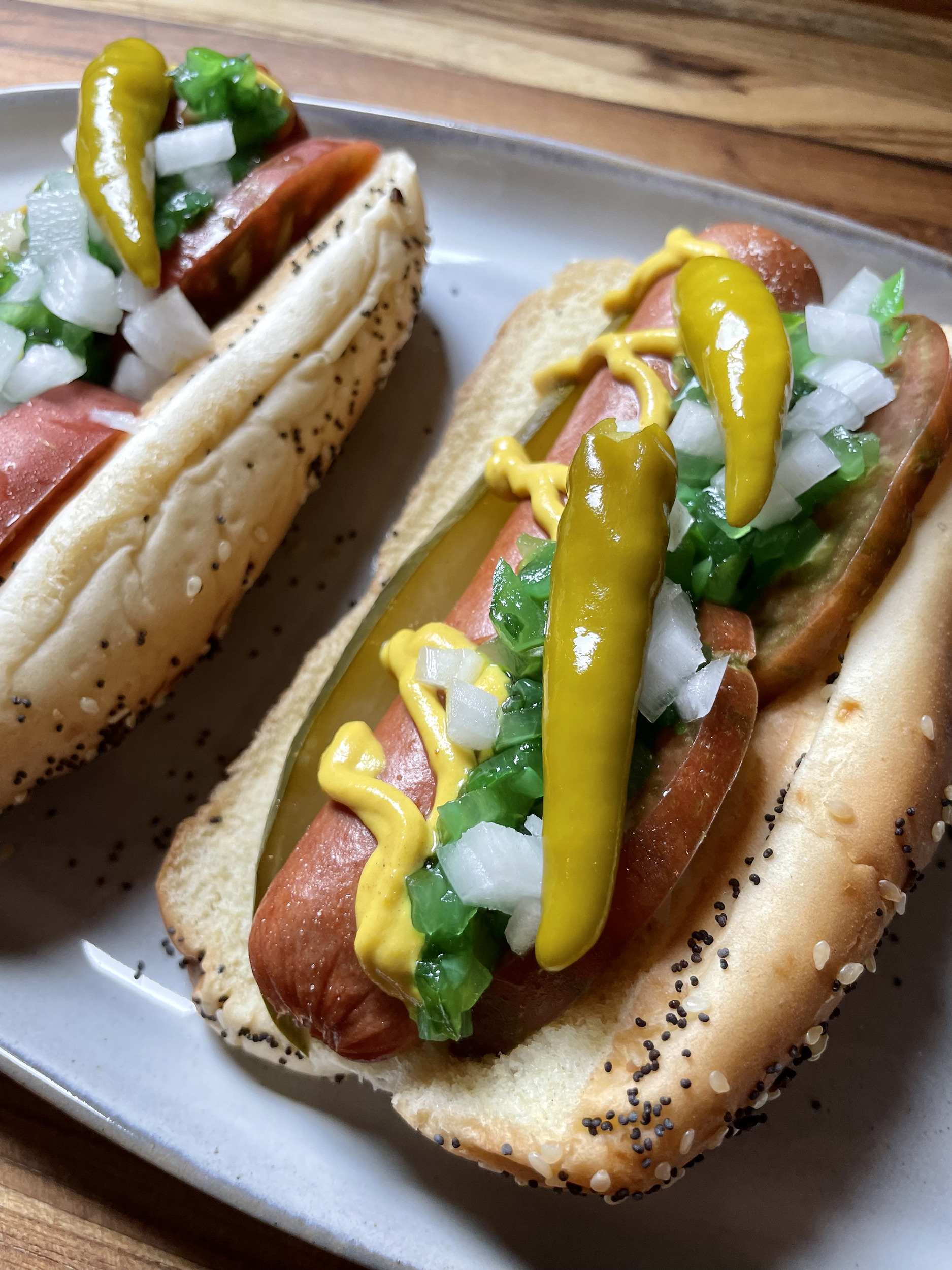Chicago-Style Hot Dogs, Red Meat Recipes