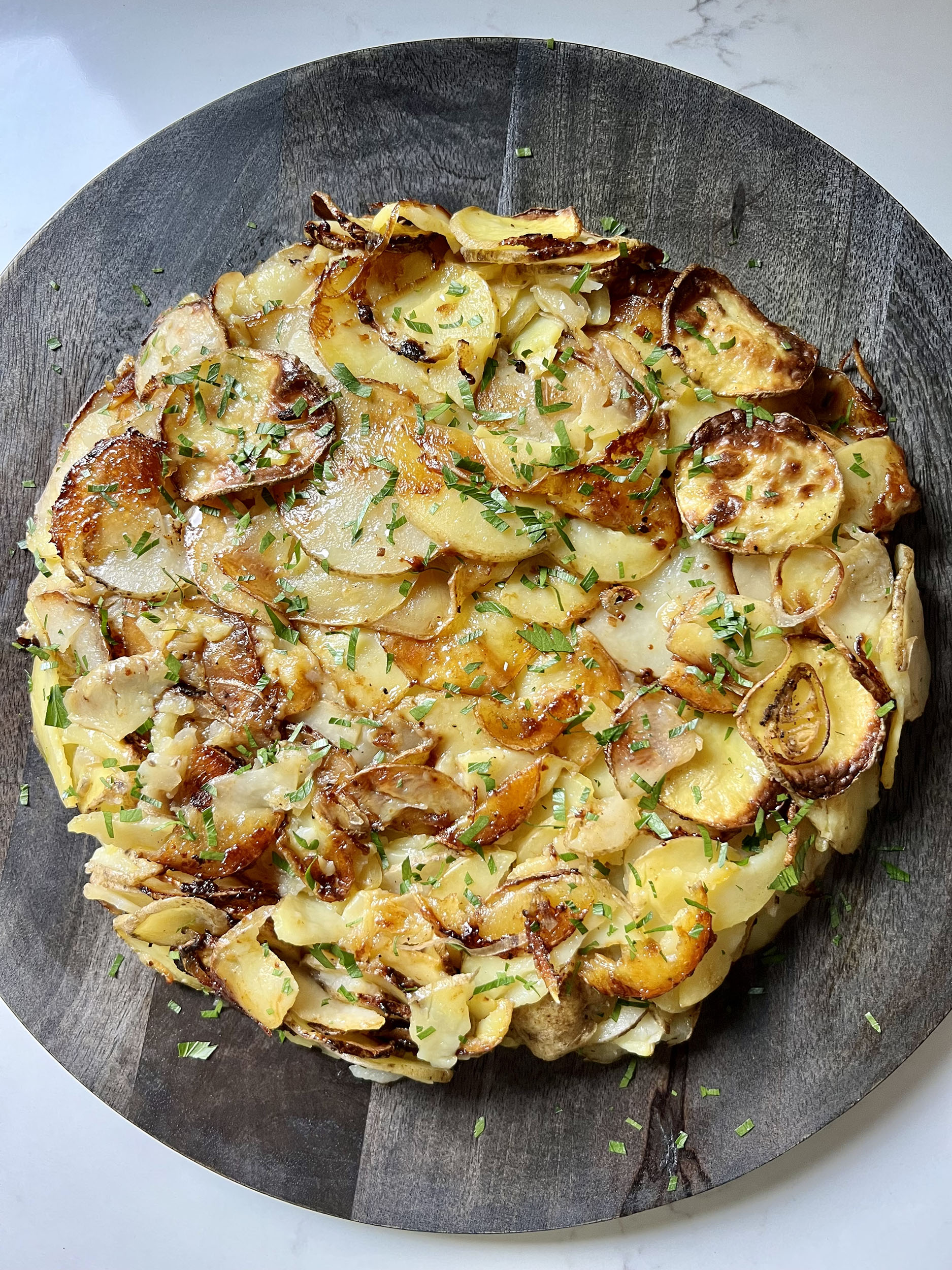 Super Easy Potato Galette » Djalali Cooks