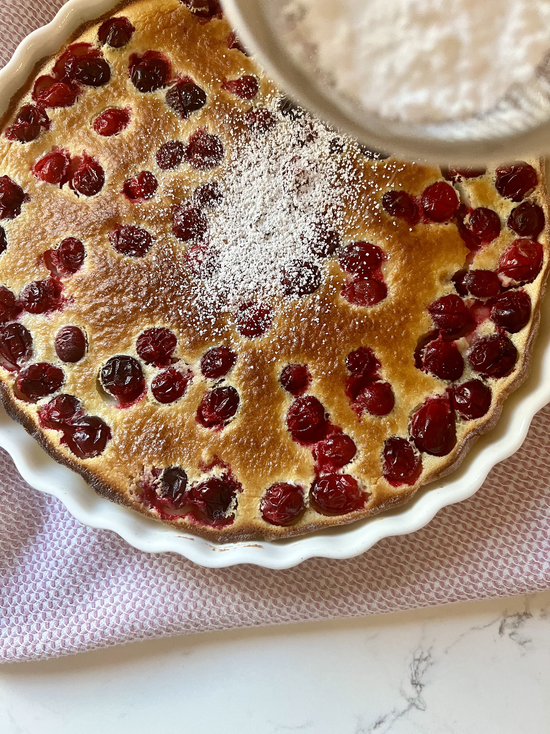 Cranberry Clafoutis » Djalali Cooks