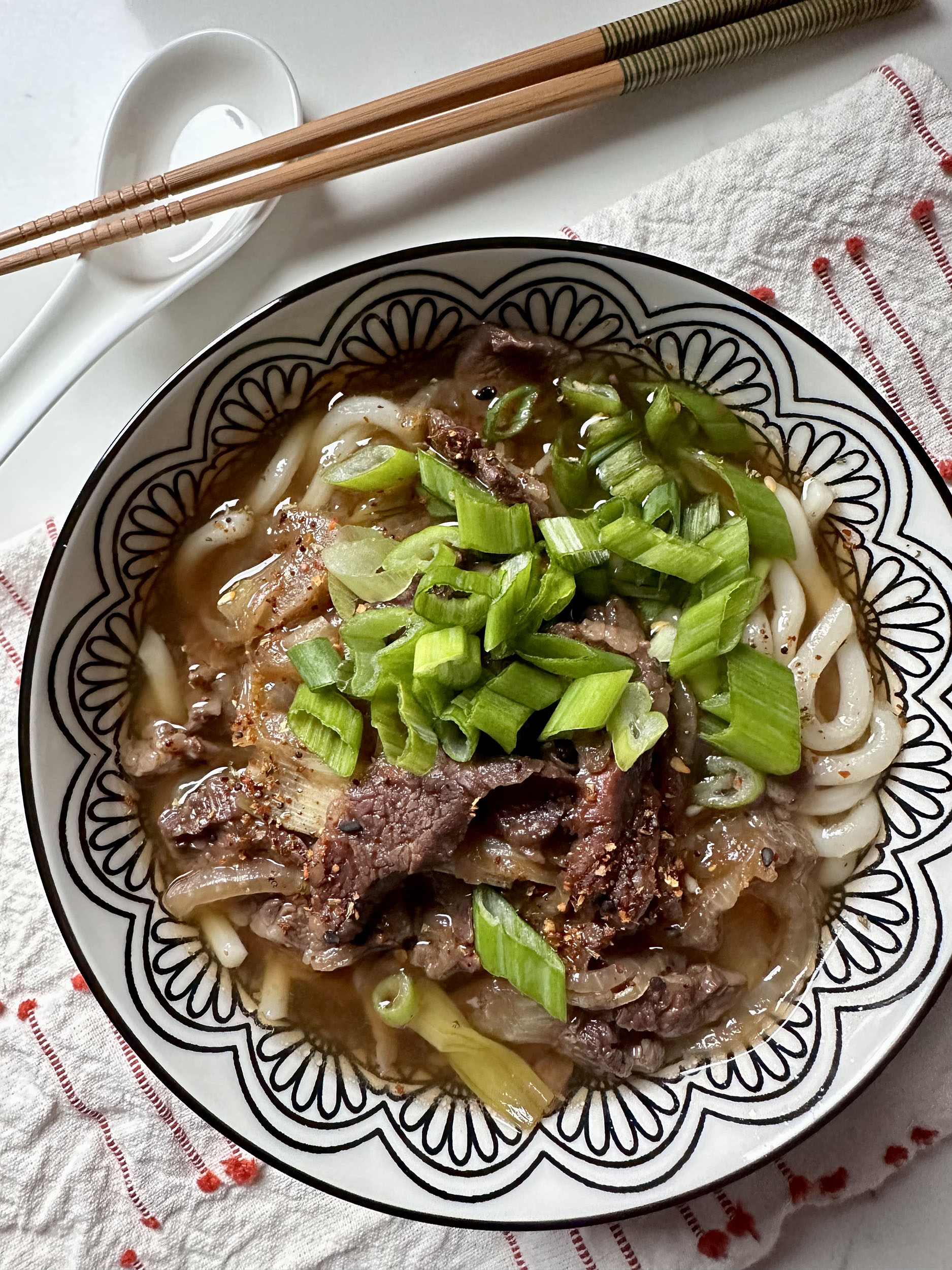 Japanese Udon Noodle Soup